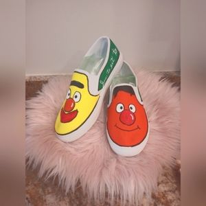 Bert and Ernie shoes 🧡💛🧡